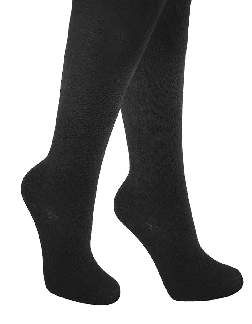 tittimitti® Women’s 75% Wool Black Opaque Winter Tights, photo 2 of 2