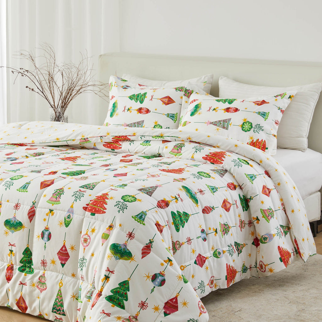 Reversible Christmas Comforter and Sham Set - Holiday Lodge, photo 71 of 120