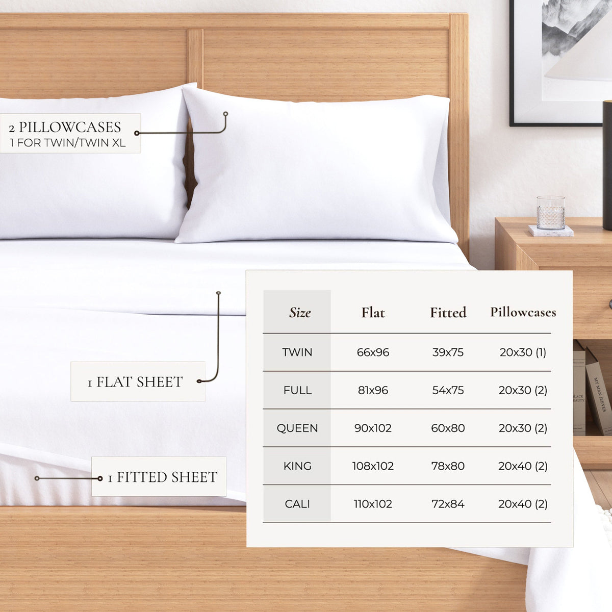 Cotton Solid Flannel Sheet - Nordic, photo 5 of 60