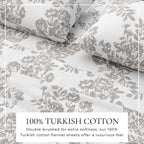 Turkish Cotton Flannel Sheet - Belle, photo 45 of 101