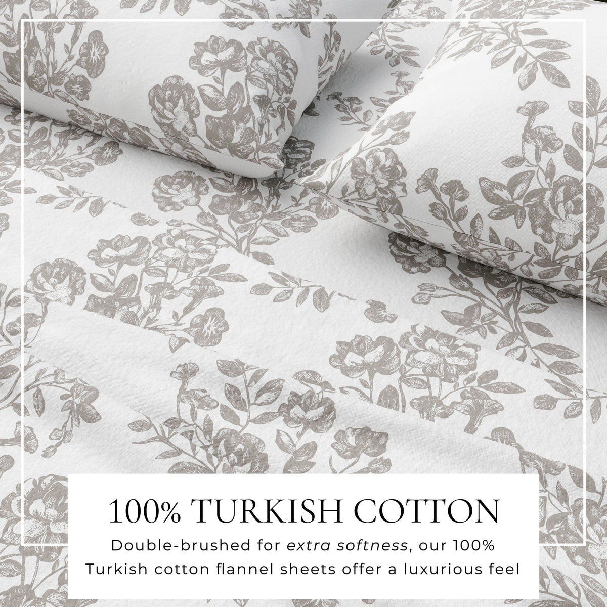 Turkish Cotton Flannel Sheet - Belle, photo 45 of 101