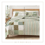 Floral Patchwork Quilt Set - Damia Collection, photo 3 of 6