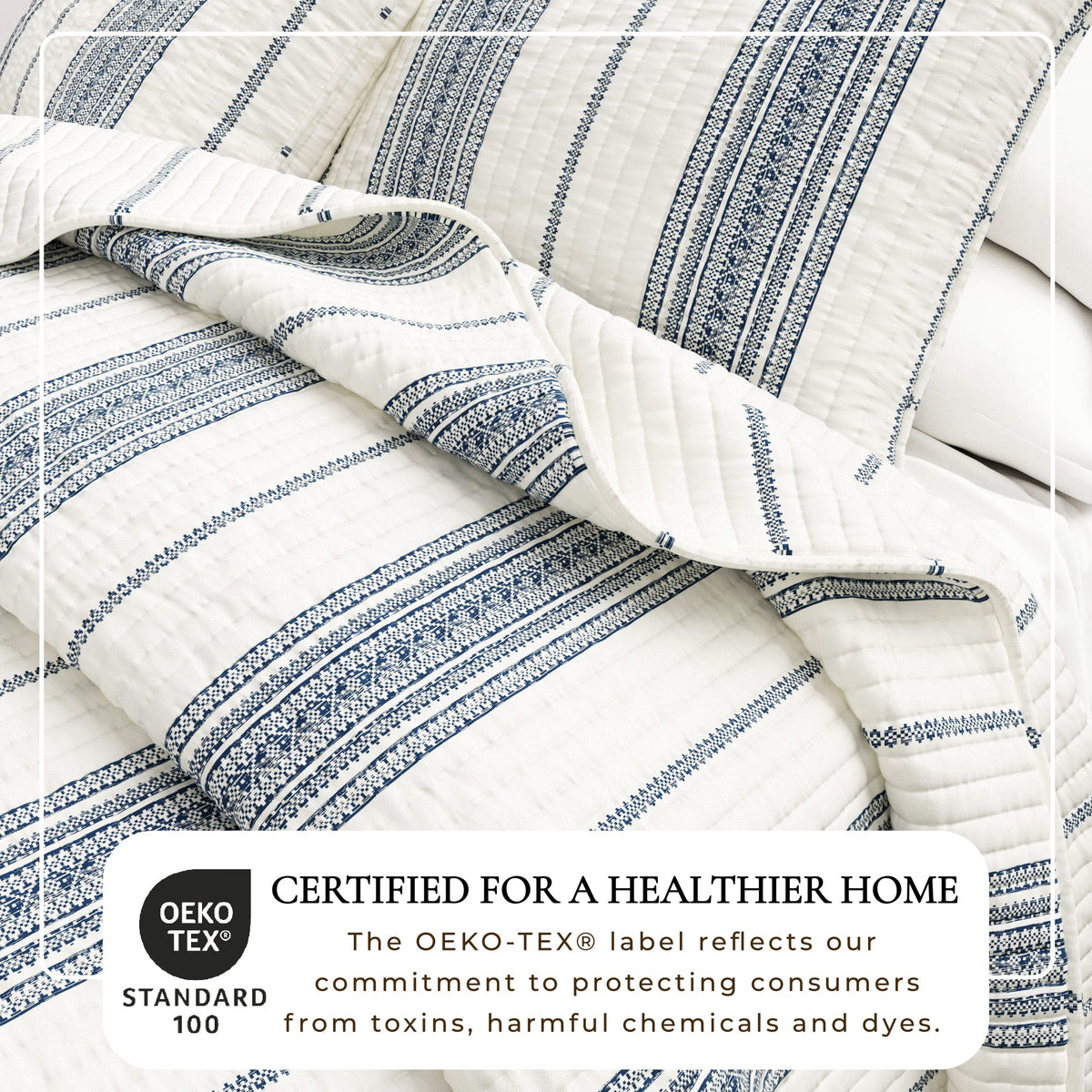 Stripe Quilt - Wesley Collection, photo 2 of 24