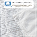 100% Cotton Honeycomb Waffle Garment Washed Quilt Set, photo 4 of 42