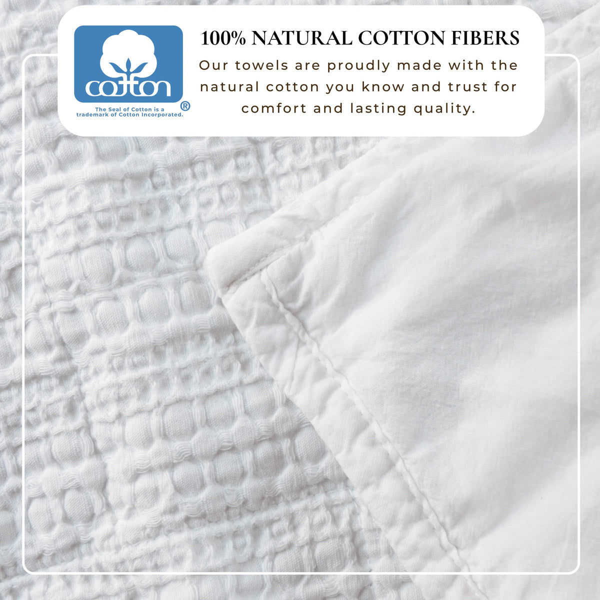 100% Cotton Honeycomb Waffle Garment Washed Quilt Set, photo 4 of 42