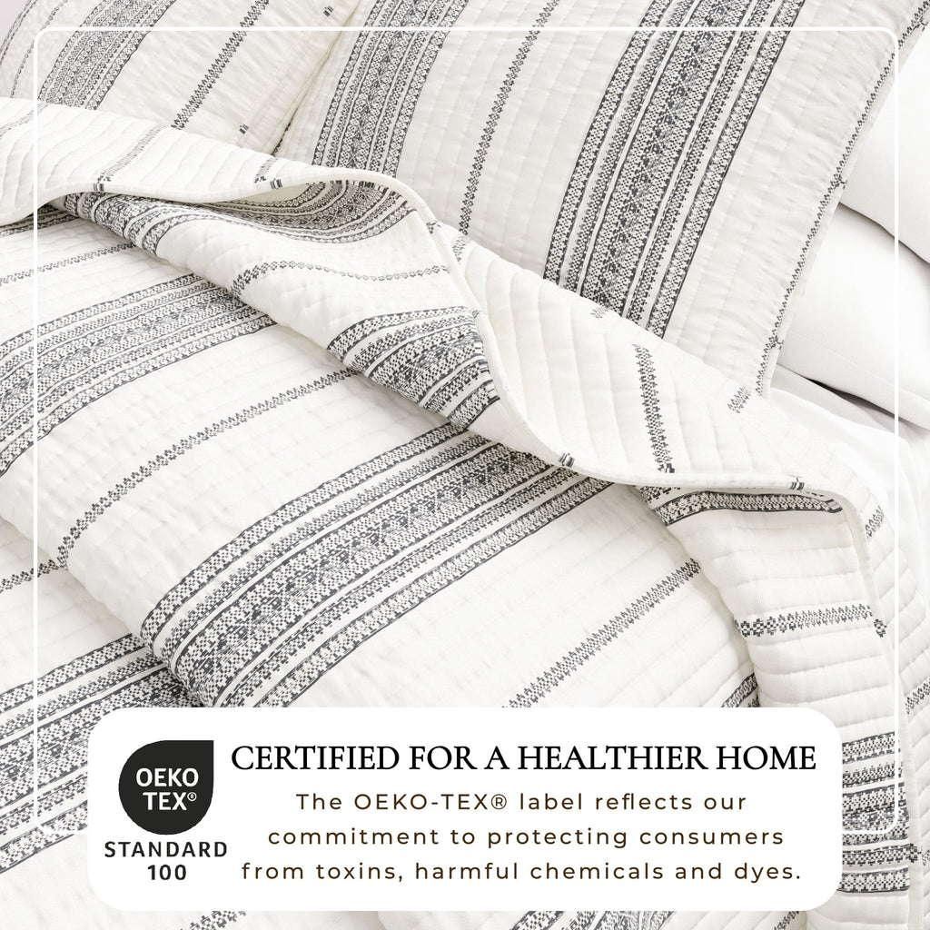 Stripe Quilt - Wesley Collection, photo 20 of 24