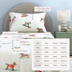 Turkish Cotton Christmas Flannel Sheet Set - Whittaker, photo 37 of 69