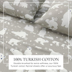 Turkish Cotton Flannel Sheet - Stratton, photo 49 of 74