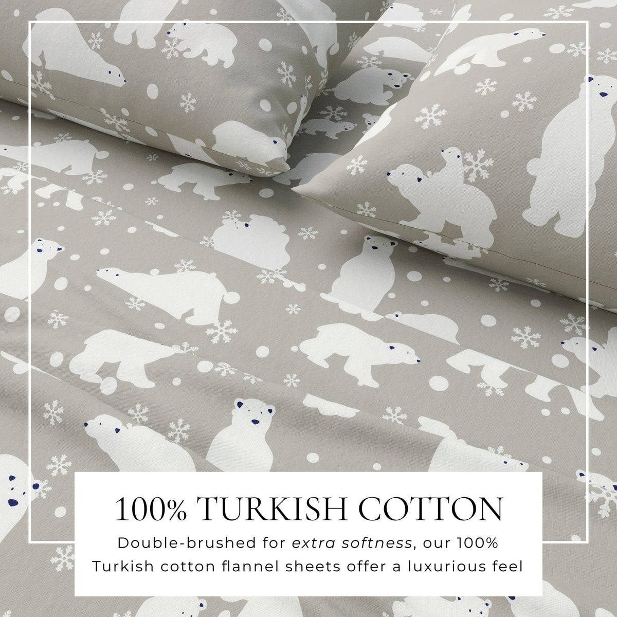 Turkish Cotton Flannel Sheet - Stratton, photo 49 of 74