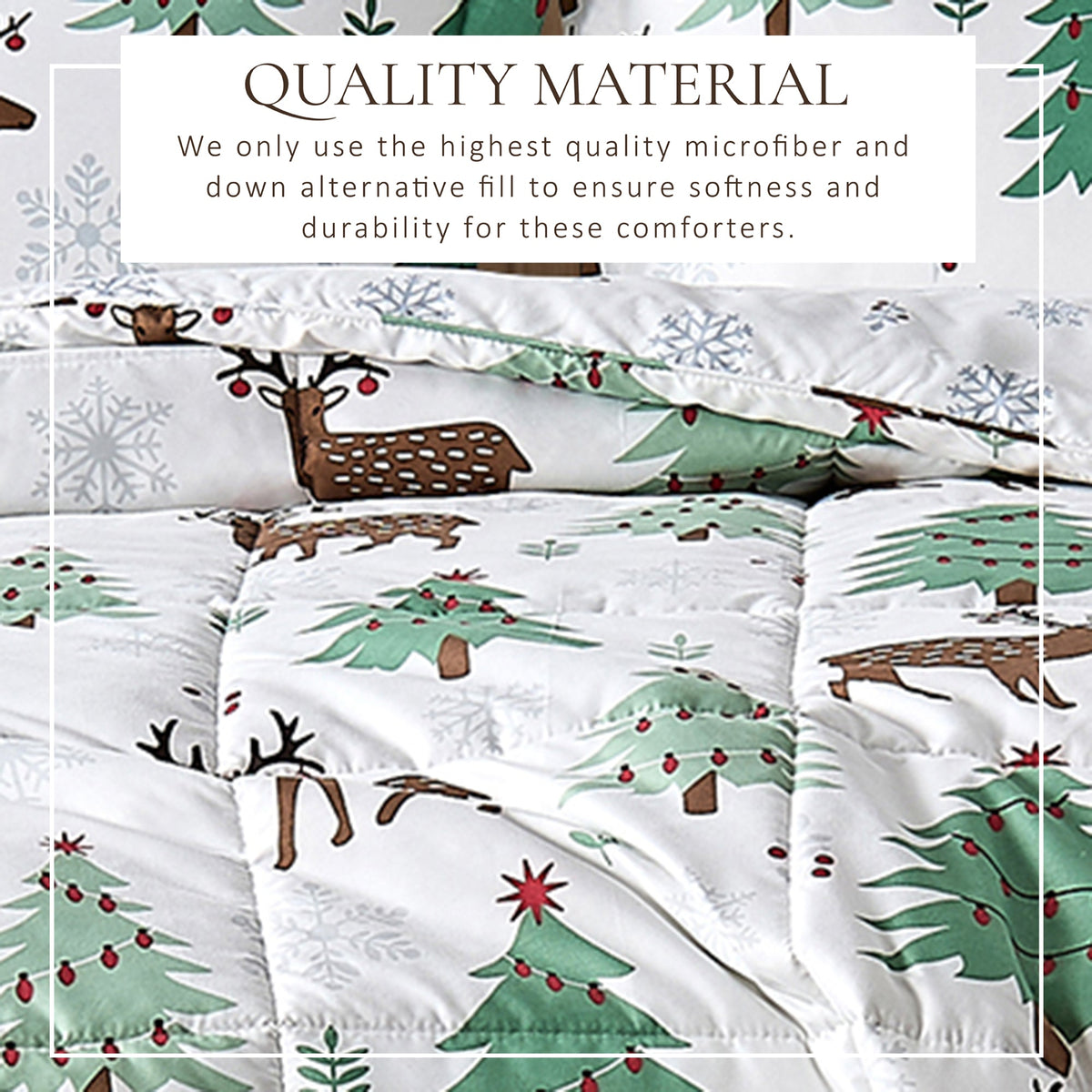 Reversible Christmas Comforter and Sham Set - Holiday Lodge, photo 84 of 120