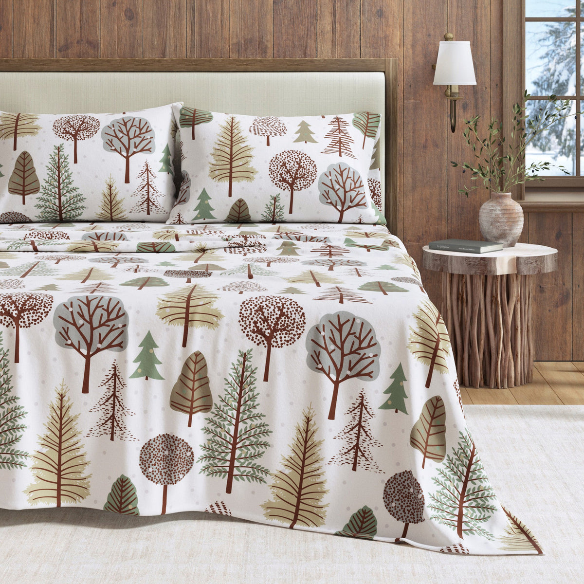 Turkish Cotton Flannel Sheet - Stratton, photo 18 of 74