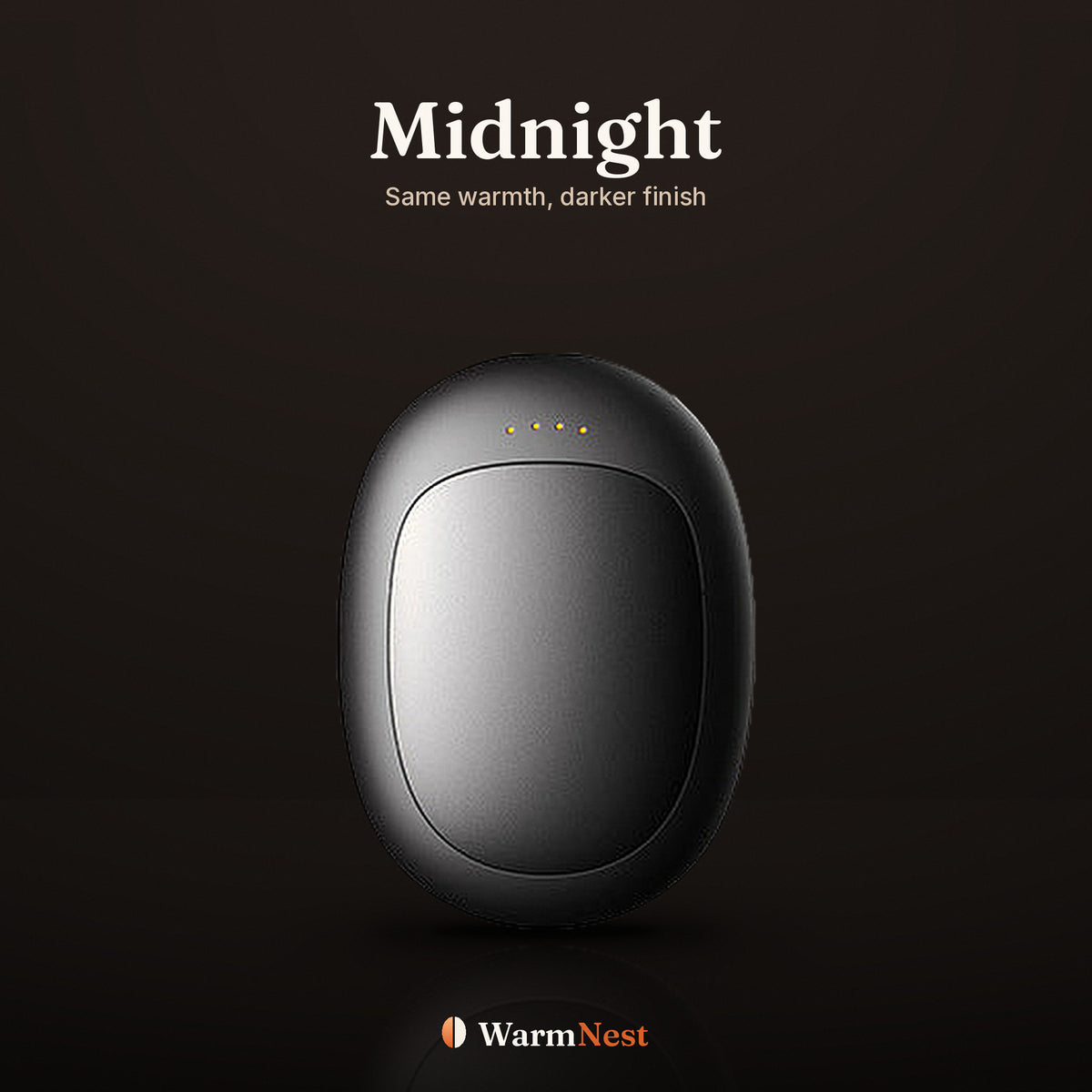 WarmNest Twin in Midnight, same warmth with a darker finish