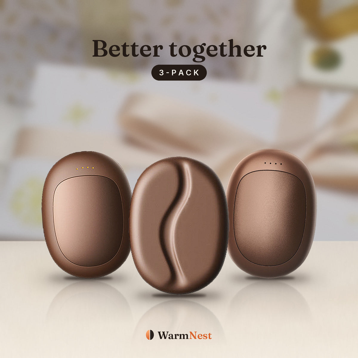 WarmNest 3-Pack in Mocha