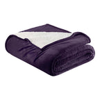 Velvet Plush Sherpa Bed Blanket - Sherpa Fleece, photo 45 of 69