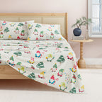 Turkish Cotton Christmas Flannel Sheet Set - Whittaker, photo 47 of 69