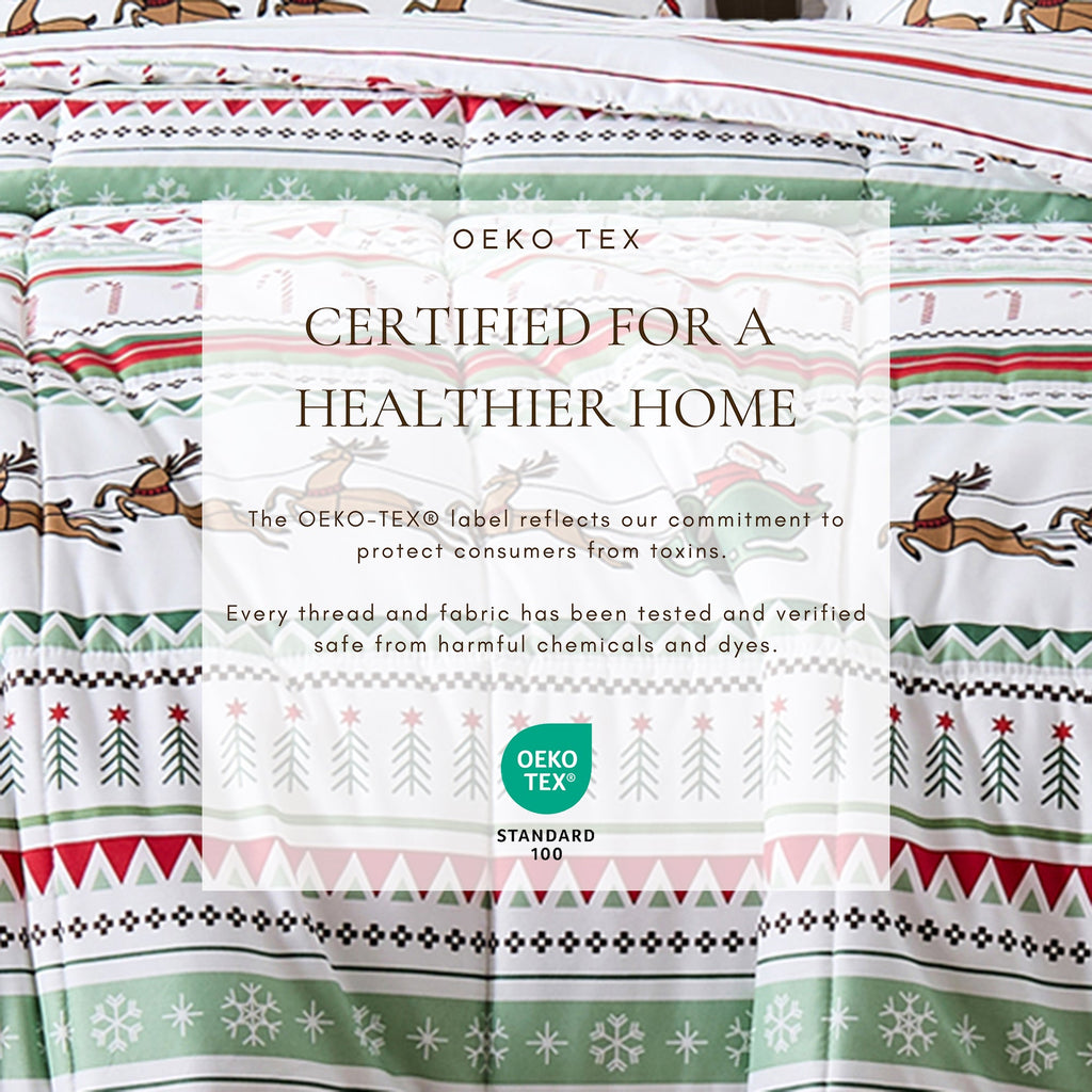 Reversible Christmas Comforter and Sham Set - Holiday Lodge, photo 89 of 120