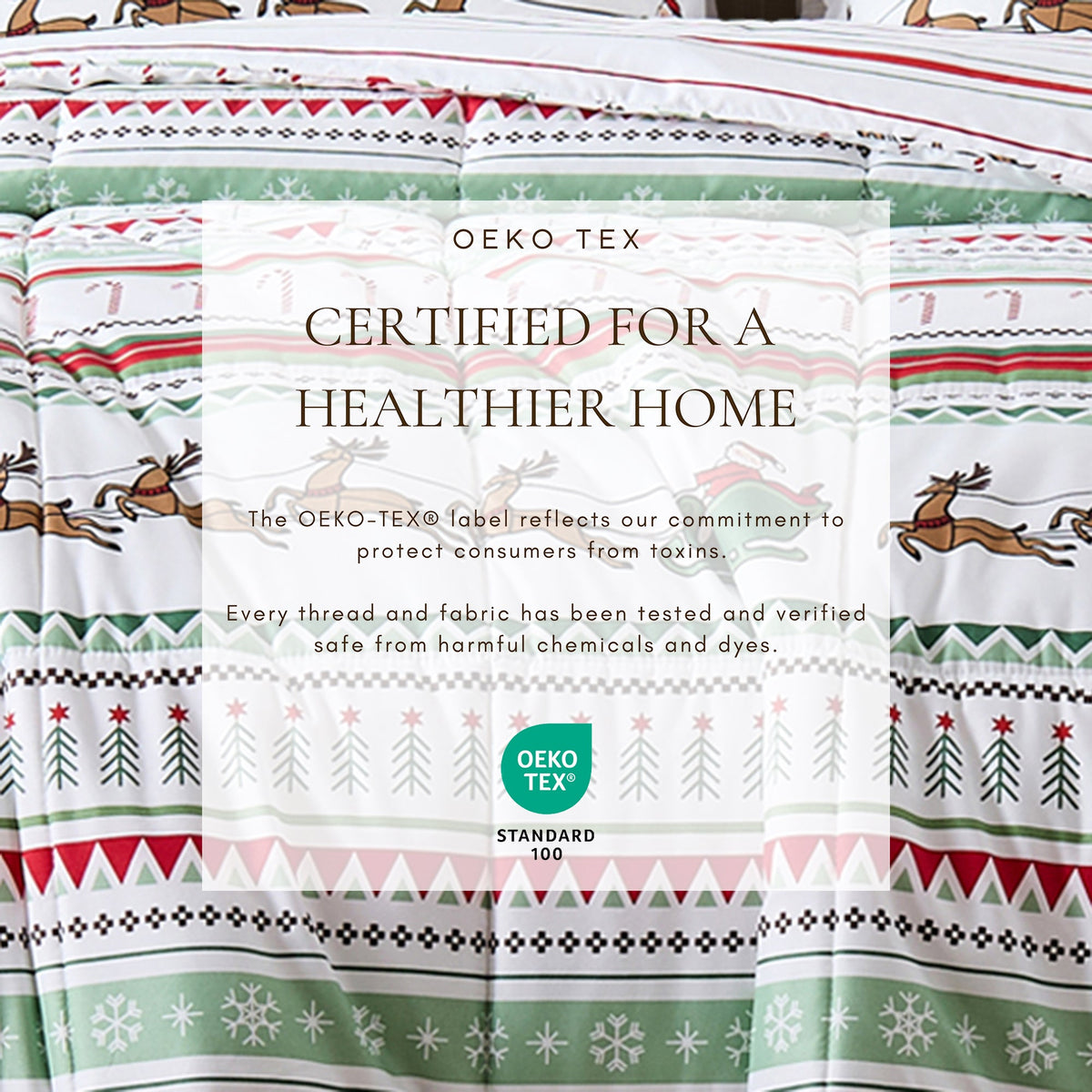 Reversible Christmas Comforter and Sham Set - Holiday Lodge, photo 89 of 120