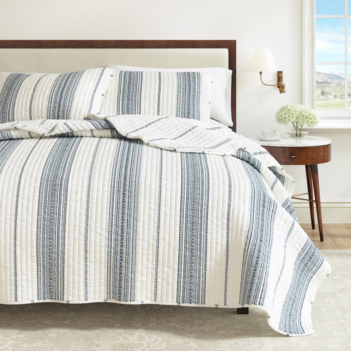 Stripe Quilt - Wesley Collection, photo 6 of 24