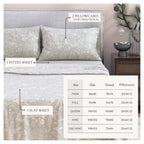 Turkish Cotton Flannel Sheet Set - Elevated Holiday, photo 21 of 48
