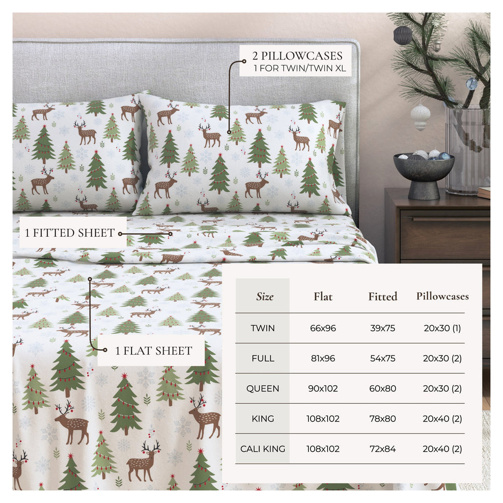 100% Turkish Cotton Flannel Sheet Sets - Boulder Collection, photo 3 of 40