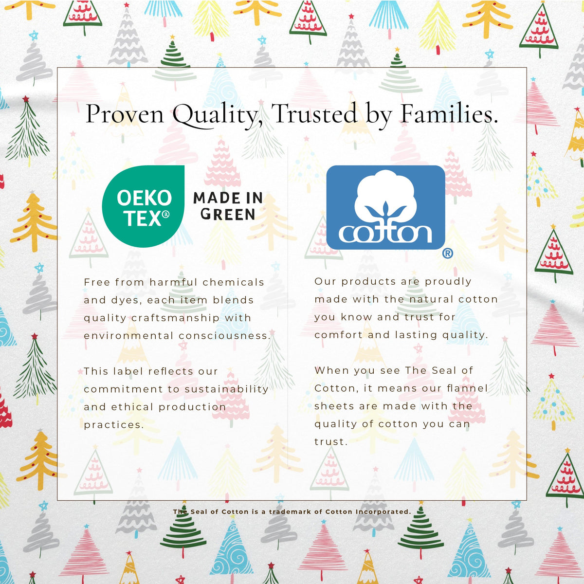 Turkish Cotton Christmas Flannel Sheet Set - Whittaker, photo 67 of 69