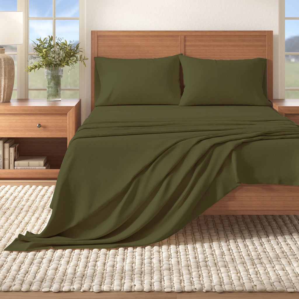 Cotton Solid Flannel Sheet - Nordic, photo 49 of 60