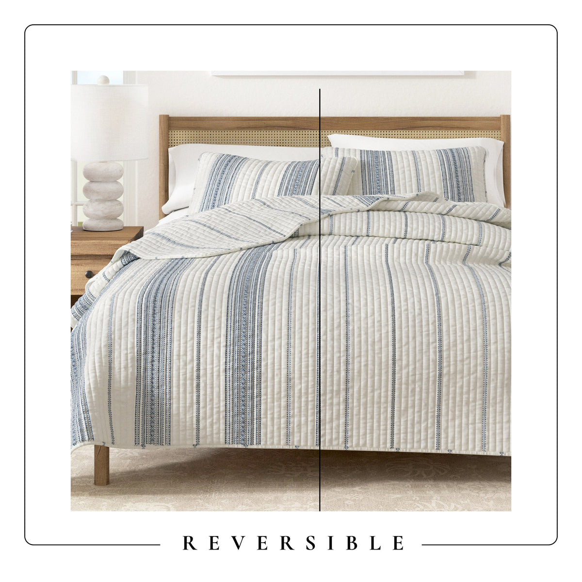 Stripe Quilt - Wesley Collection, photo 5 of 24