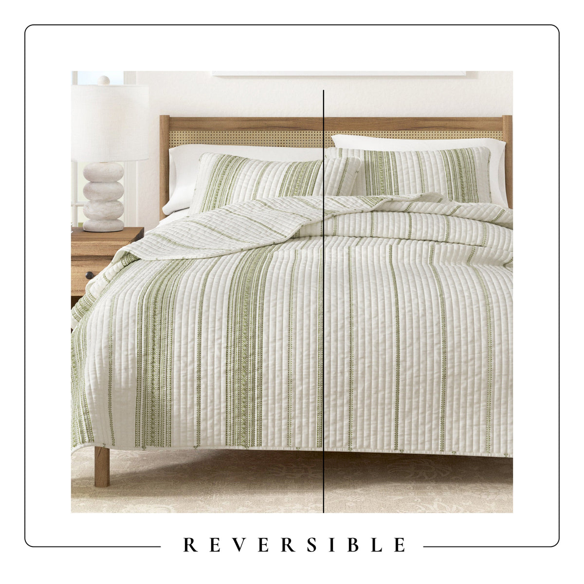 Stripe Quilt - Wesley Collection, photo 11 of 24