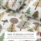 Turkish Cotton Flannel Sheet - Stratton, photo 19 of 74