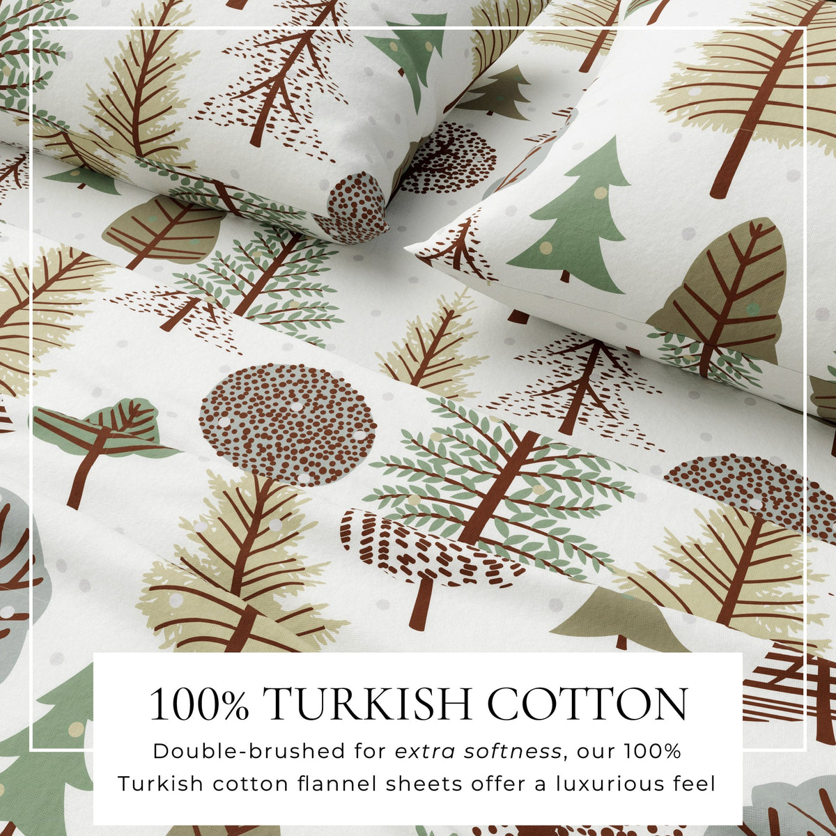 Turkish Cotton Flannel Sheet - Stratton, photo 19 of 74