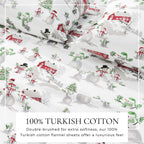 Turkish Cotton Flannel Sheet - Stratton, photo 2 of 74