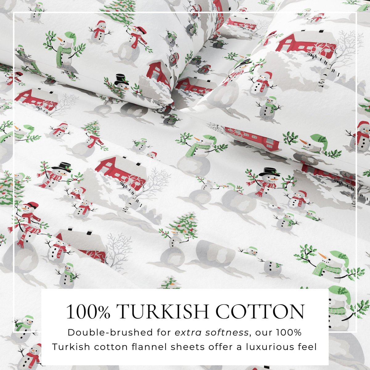 Turkish Cotton Flannel Sheet - Stratton, photo 2 of 74