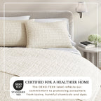 100% Cotton Honeycomb Waffle Garment Washed Quilt Set, photo 8 of 42